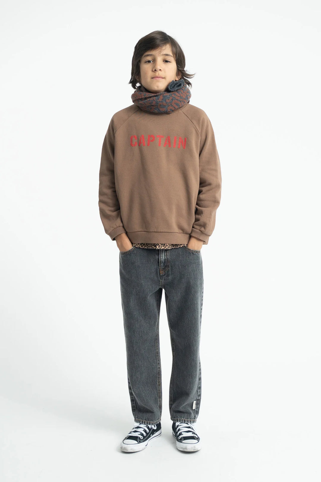 Piupiuchick - Sweatshirt Brown Captain