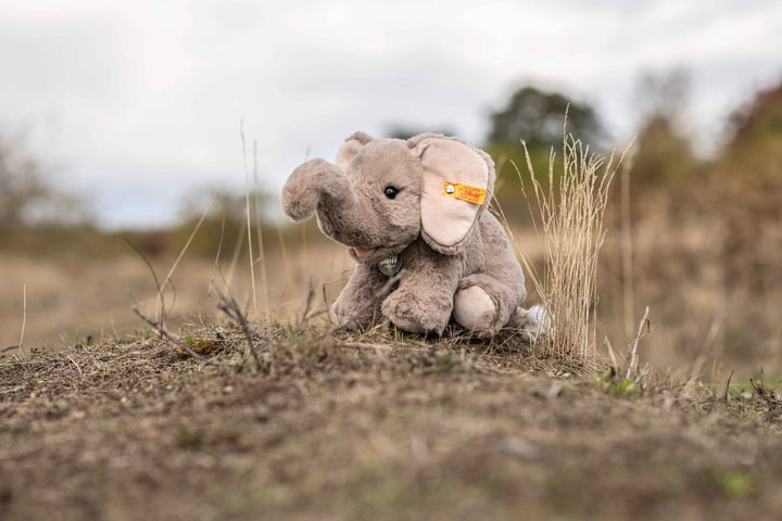 Steiff - Knuffel Edie Elephant 24 cm | Light Grey