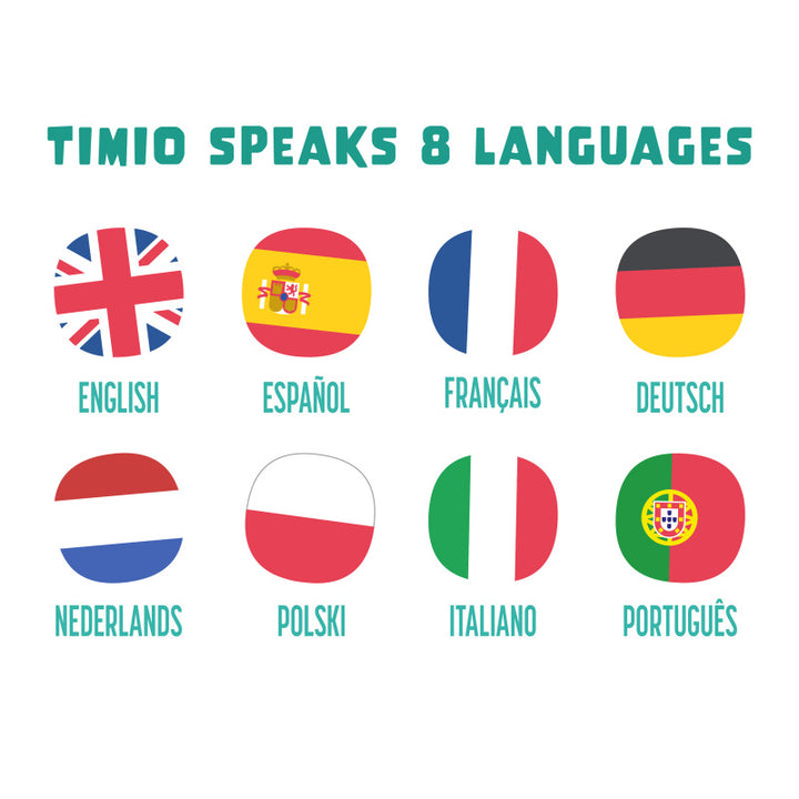Timio - Oplaadbare Audio- en Muziekspeler | Incl. 5 Discs