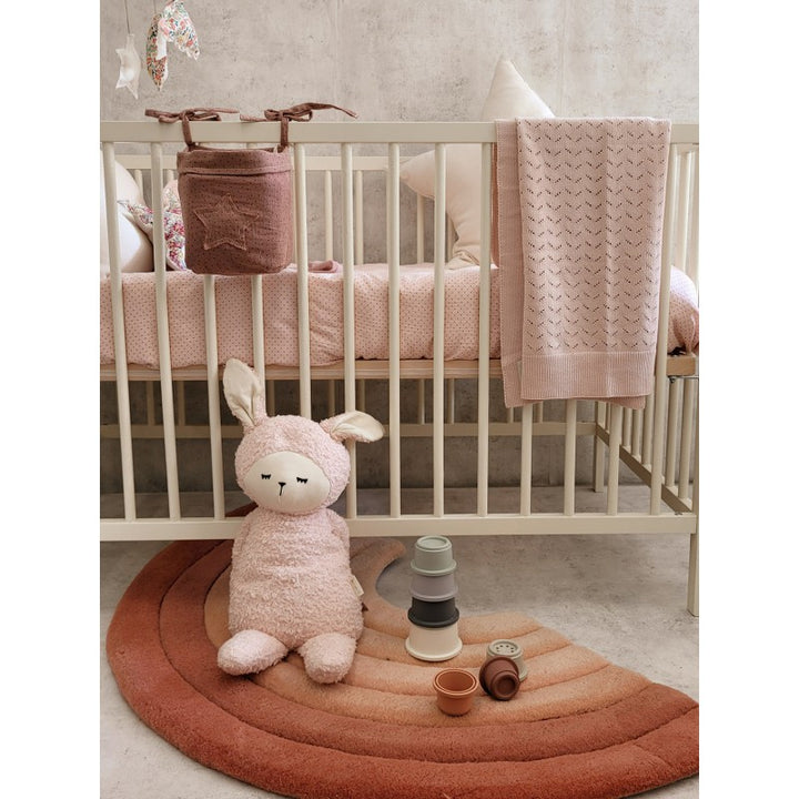 Babyshower - Deken Tricot 75 x 75 cm | Nude