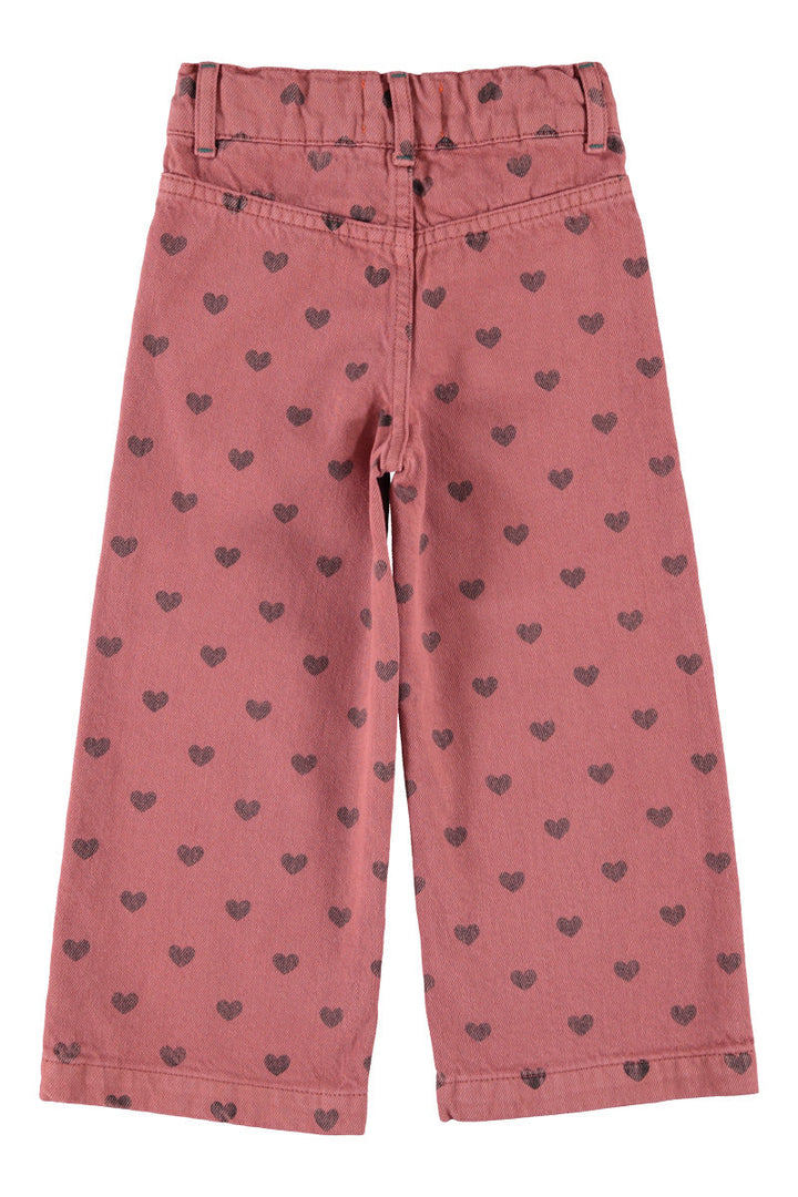 Piupiuchick - Broek Pink Black Hearts Baby