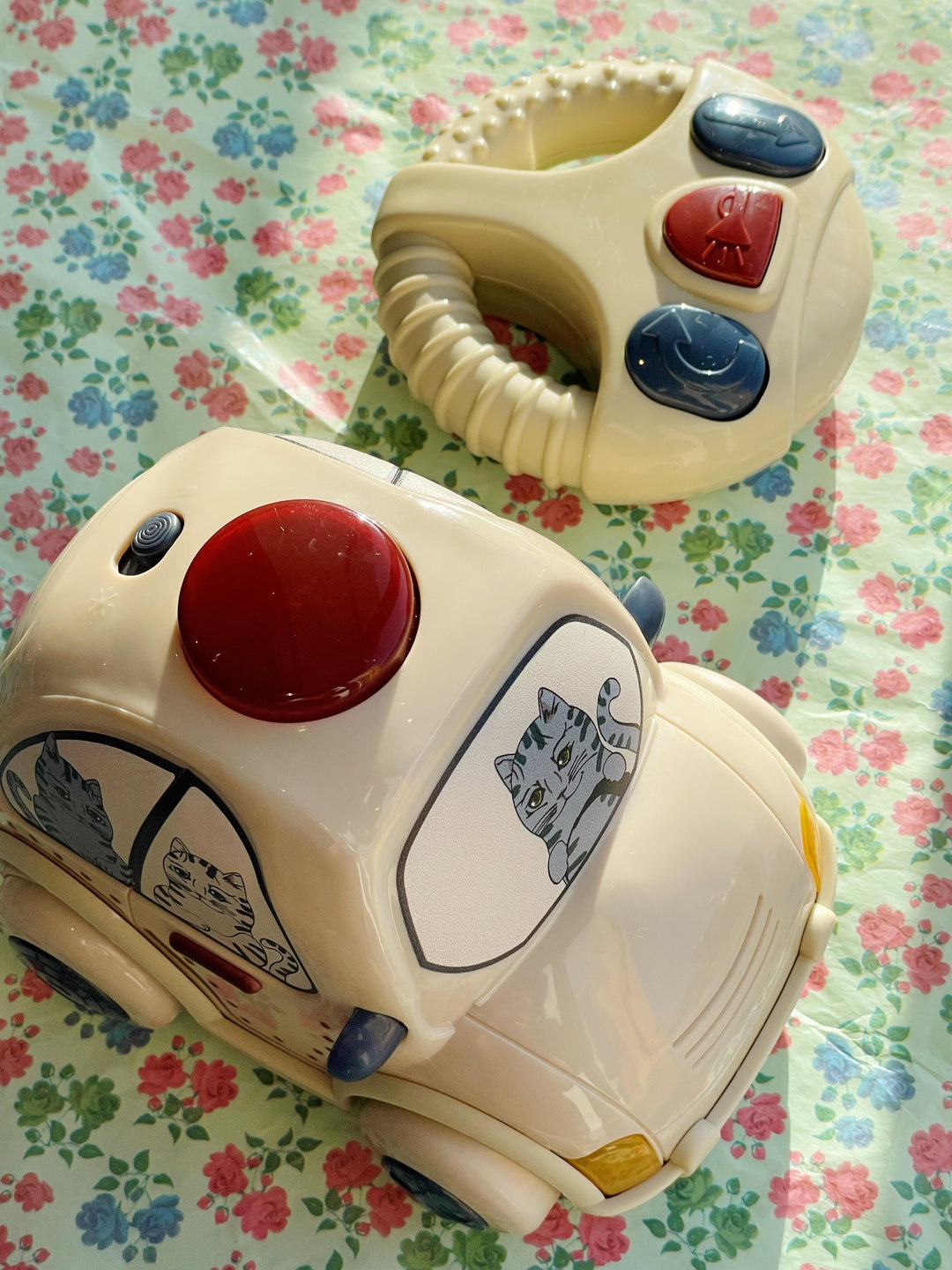 Konges Slojd - Auto Remote Control Police Car | Beige