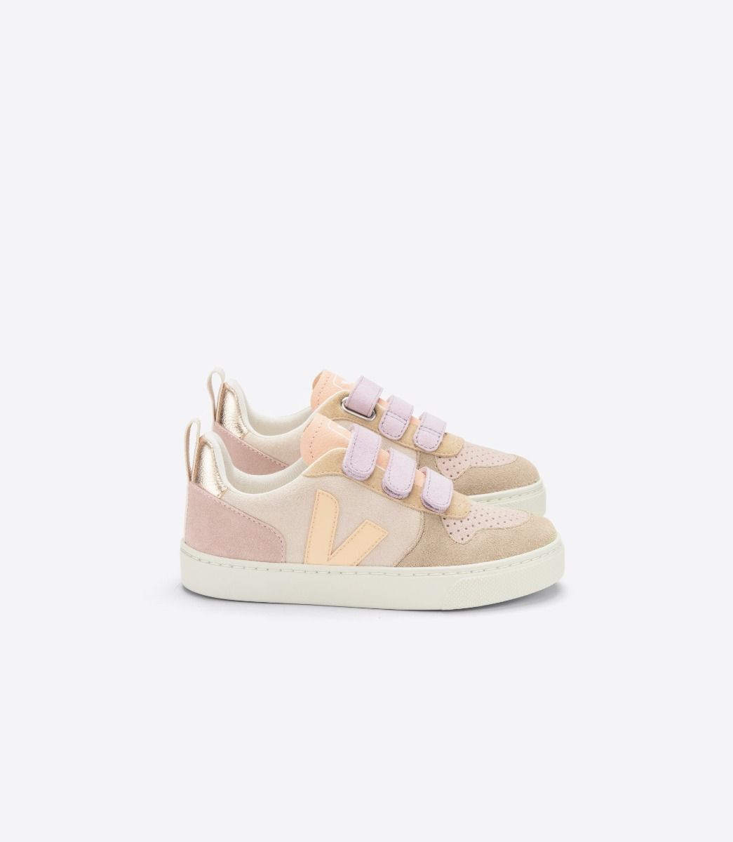 Sneakers Junior Small V-10 Suede Multico Sable