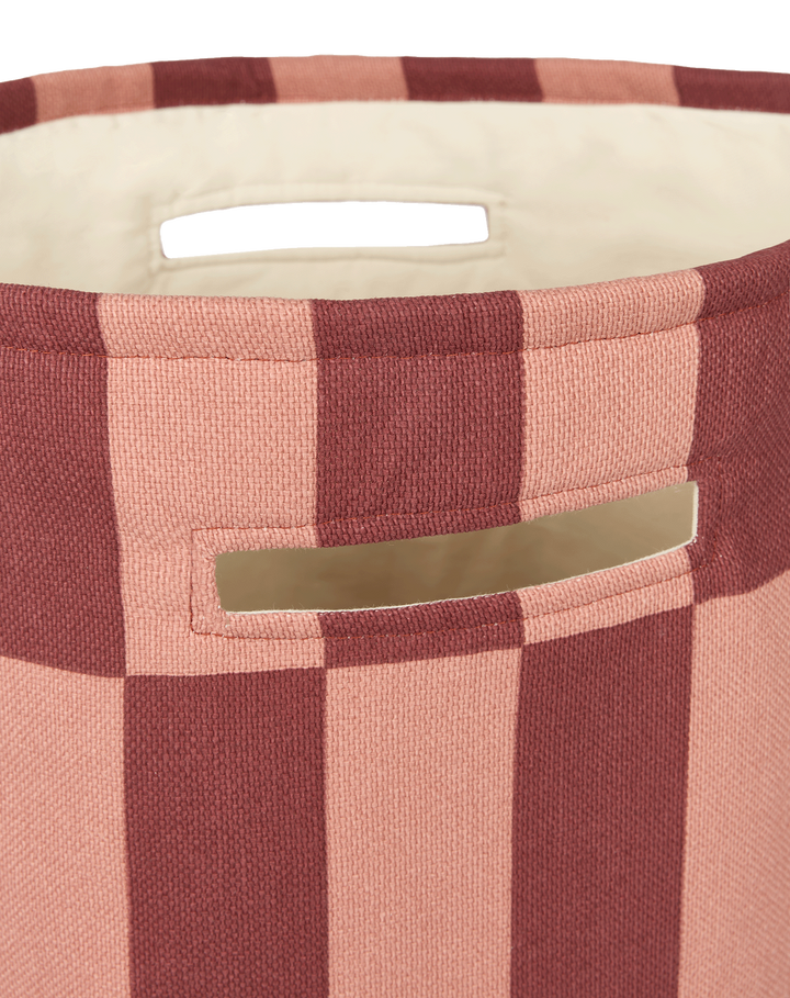 Nobodinoz - Opbergmand Vibes Large | Kastanjebruine Tegels