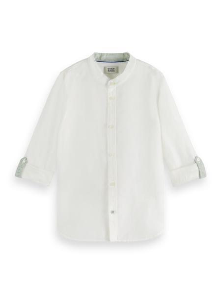 Hemd Regular Fit Linen Cotton White
