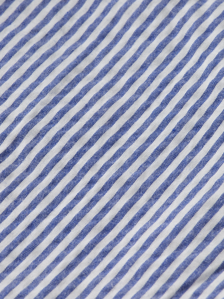 Short Chino Mid Seersucker Stripe Blue