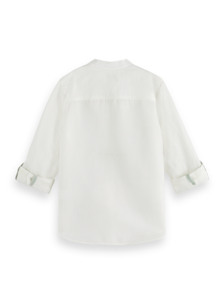 Hemd Regular Fit Linen Cotton White