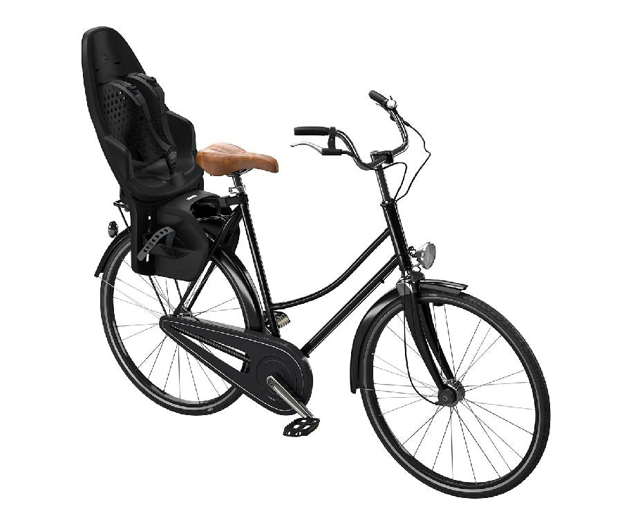 Thule Yepp 2 Maxi Rack Mount - Black, comfortabel en veilig kinderfietszitje voor achterop de fiets