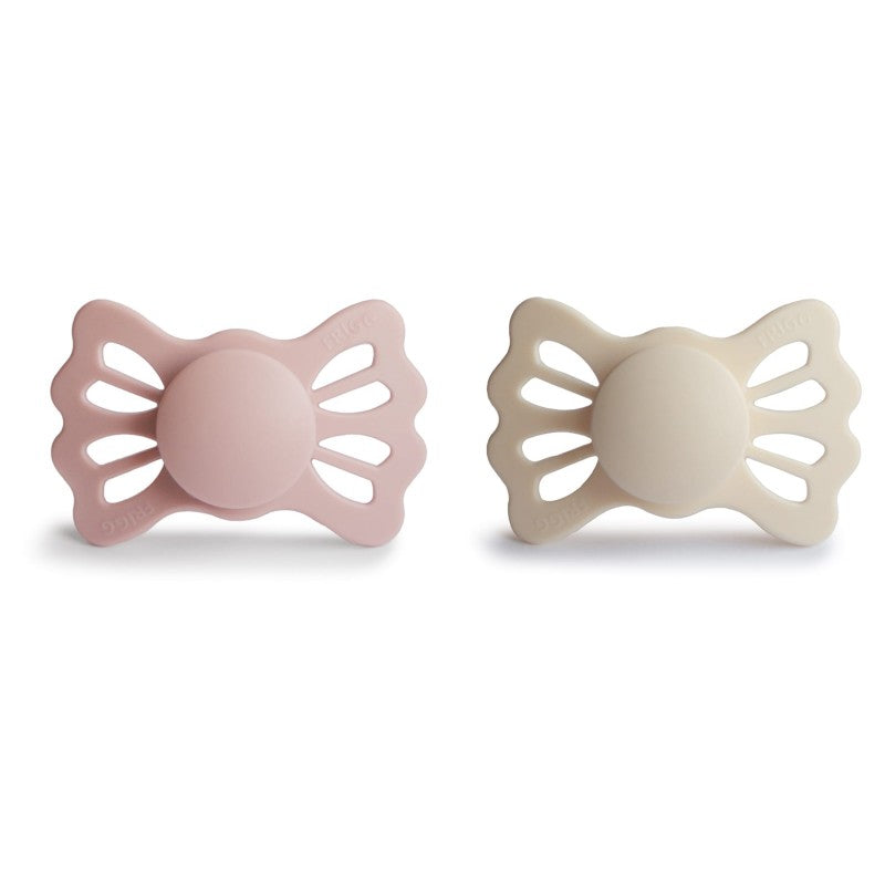 Fopspeen Frigg Lucky Silicone Cream / Blush (2pack) mt 6-18m