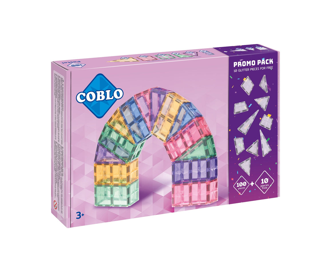Magnetische Tegels Coblo Pastel PROMO 100 + 10 Sprinkles